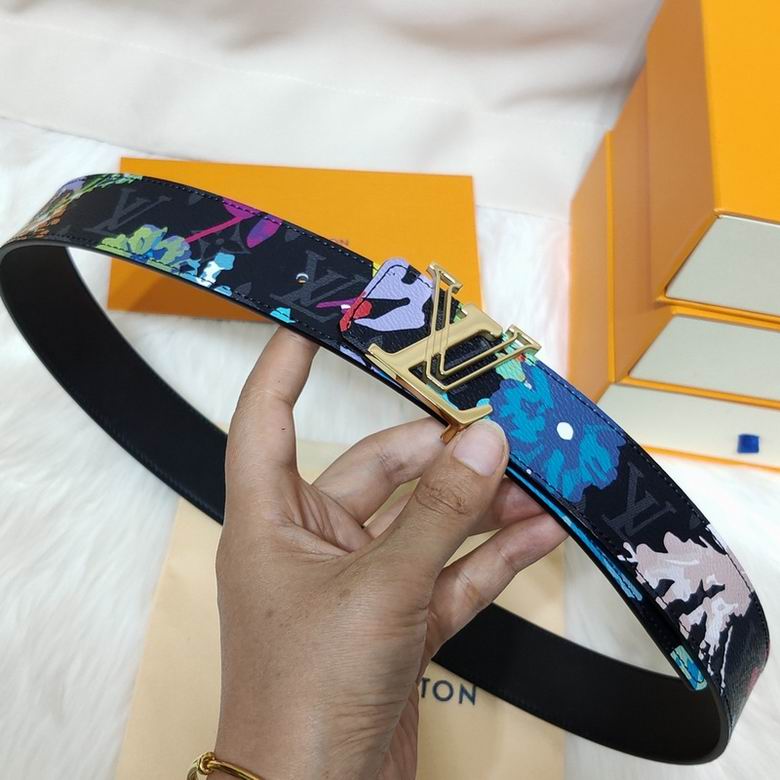 LV Belt 40mmX95-110CM 7D (227)